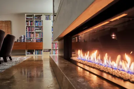 Kaminanlage Stuttgarter Luxusvilla