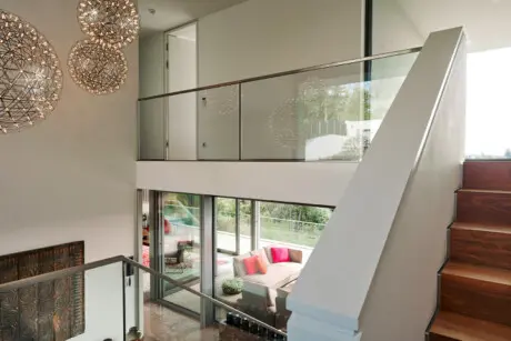Treppe der Luxusvilla in Stuttgart